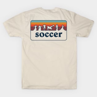 Retro Soccer Player T-Shirt